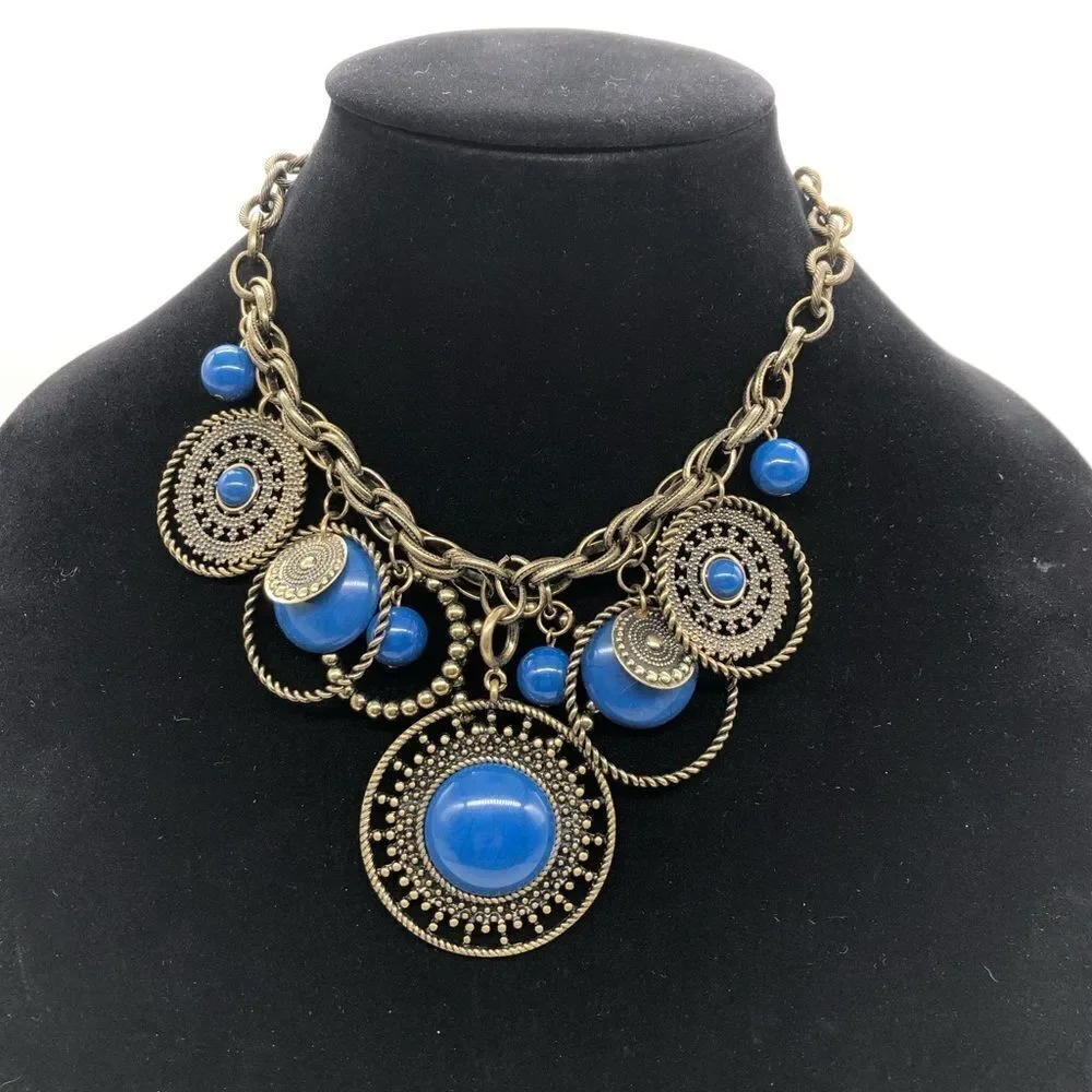 Premier Designs Boho Necklace in Gold Tone